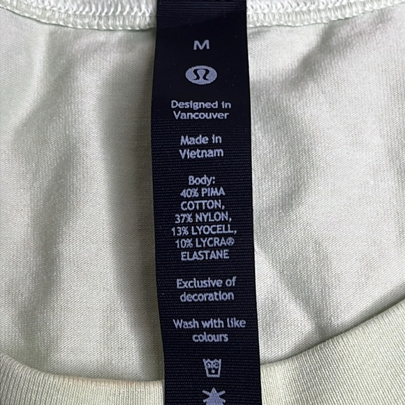 lululemon men’s Fundamental Oversized pocket T-Shirt Kohlrabi Green - Picture 9 of 11